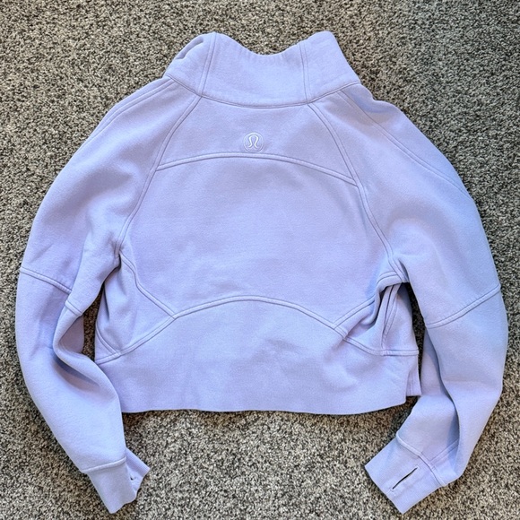 Lululemon Scuba Oversized Funnel Neck Lilac Smoke - XS/S - Picture 3 of 4